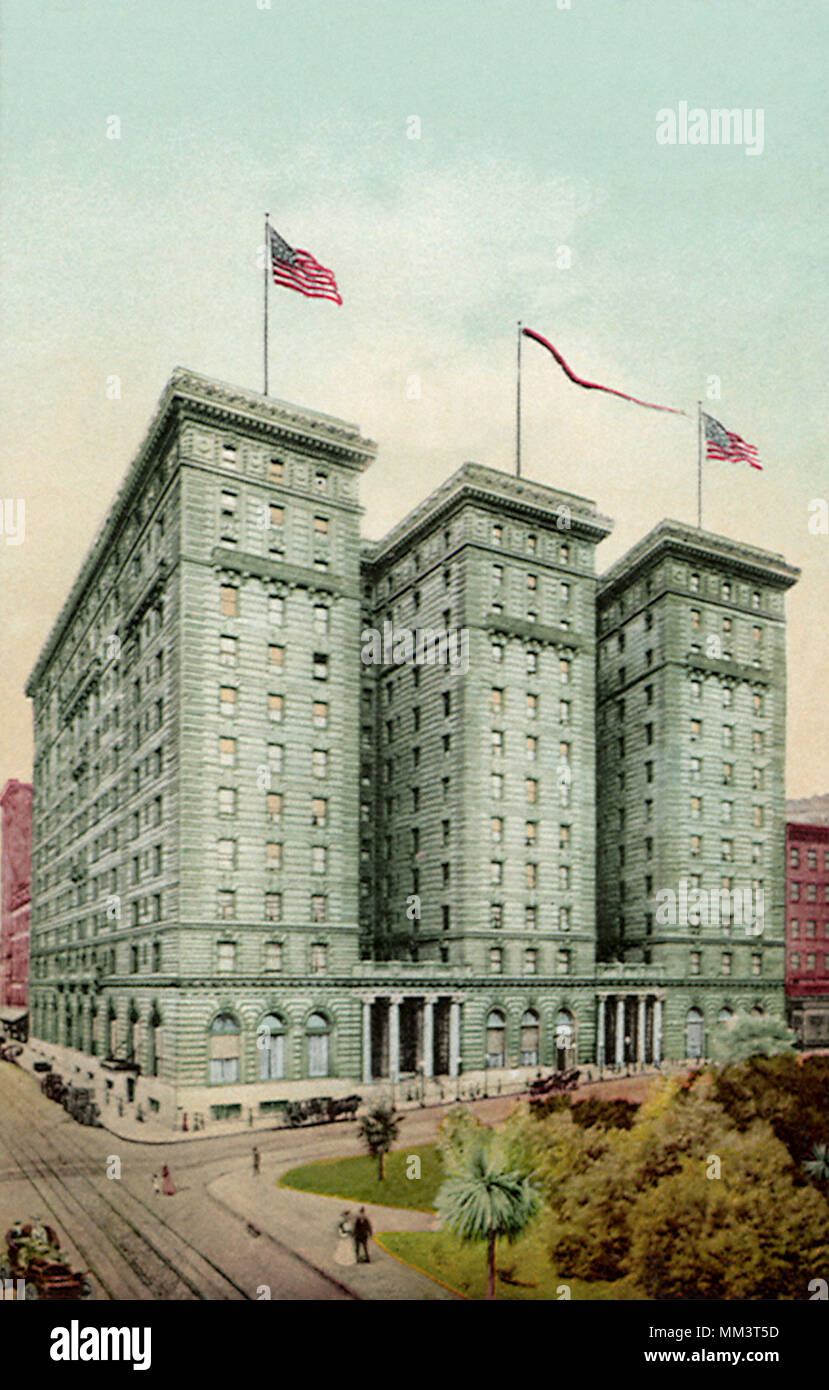 San Francesco Hotel. San Francisco. 1910 Foto Stock