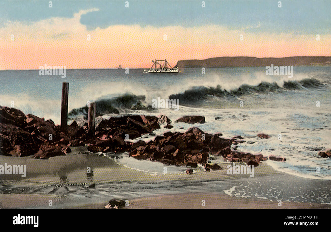 Vista di Point Loma. Coronado. 1910 Foto Stock