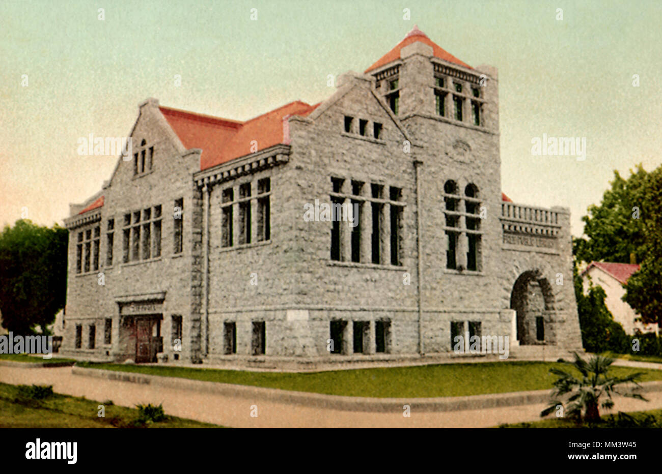 Biblioteca pubblica. Santa Rosa.1905 Foto Stock