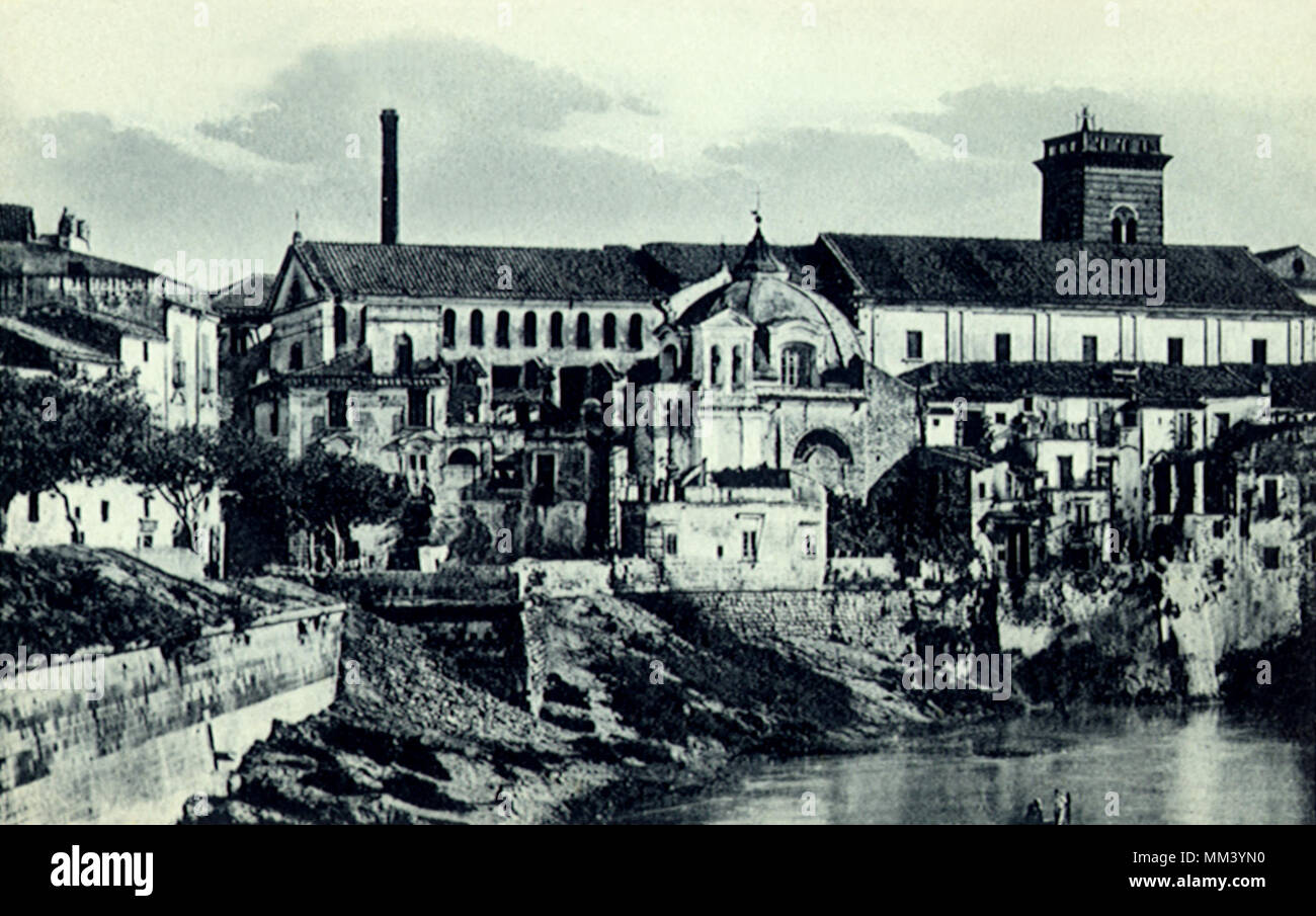 Campania Seminario. Capua. 1930 Foto Stock