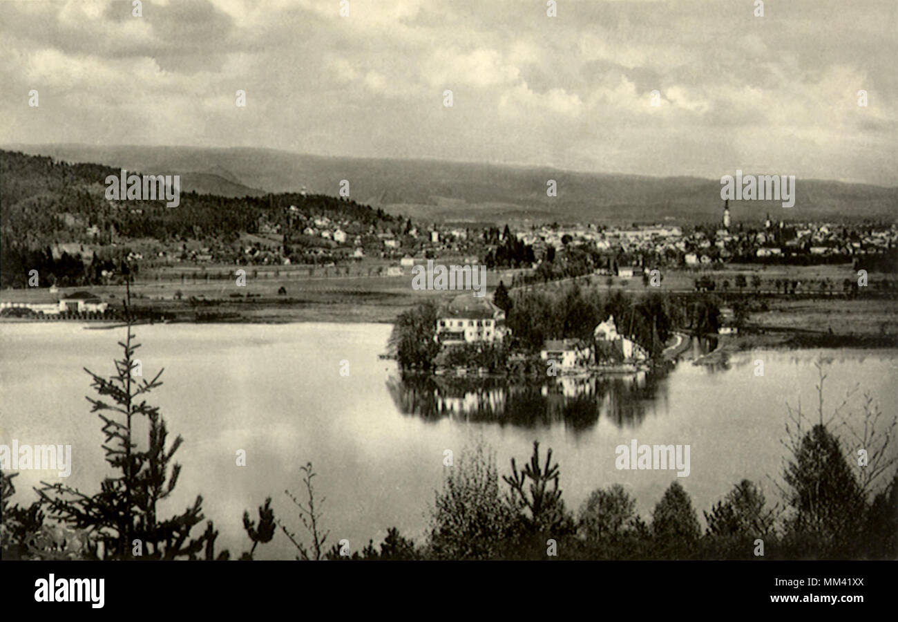 Vista della Carinzia. 1939 Foto Stock