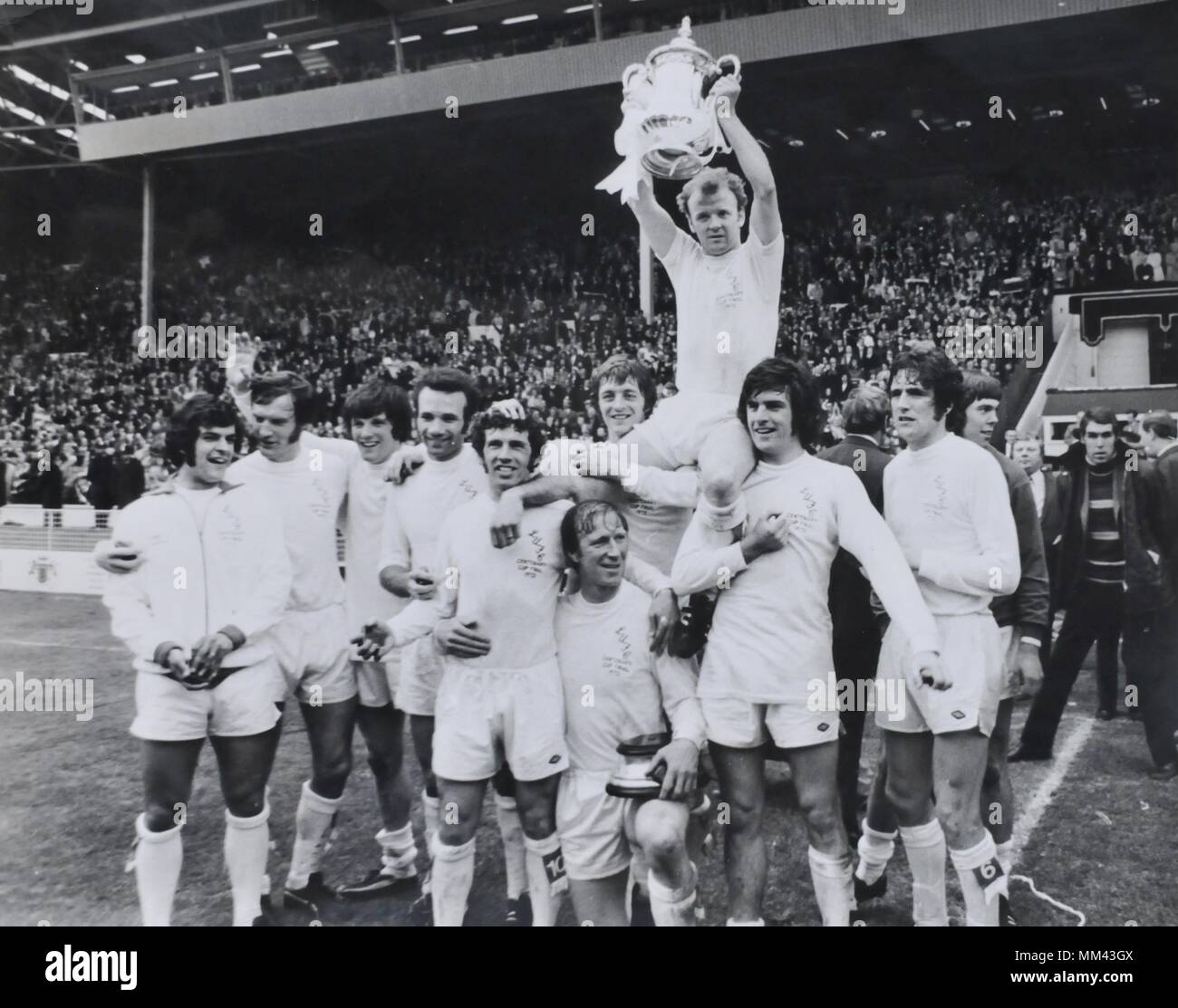 Leeds United FA Cup Foto Stock