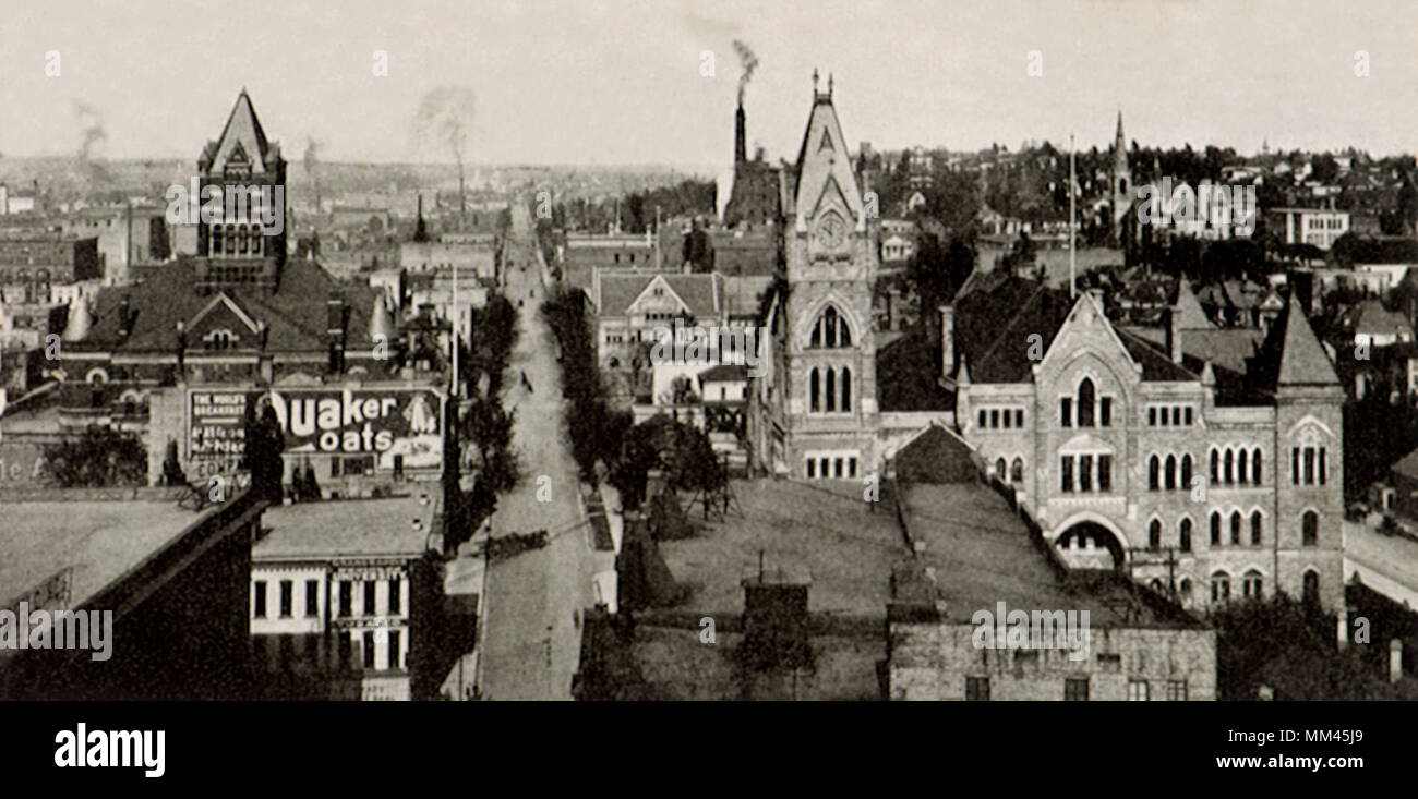 Da Crescent Heights. Grand Rapids. 1903 Foto Stock