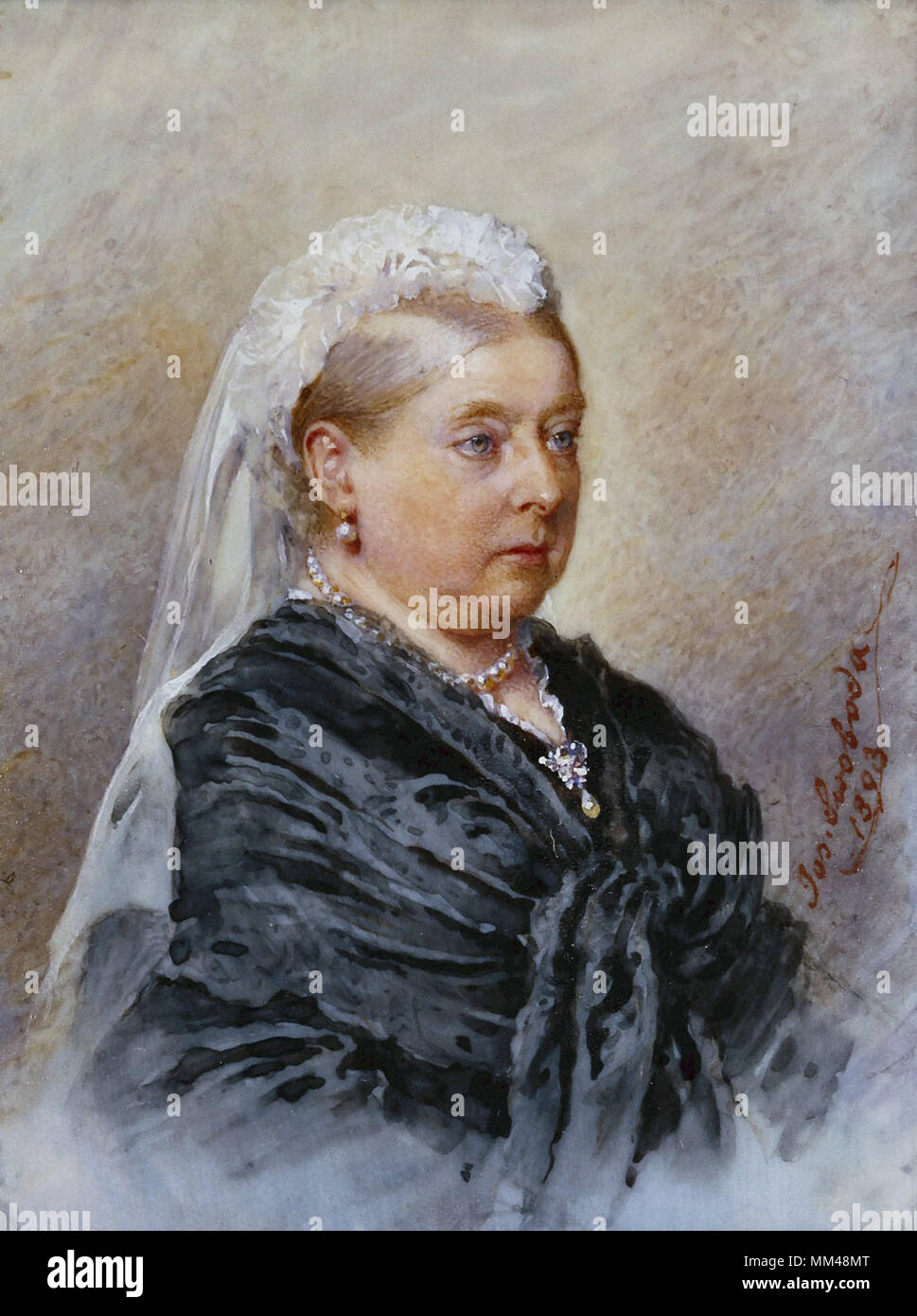 Swoboda Josefine - Queen Victoria Foto Stock