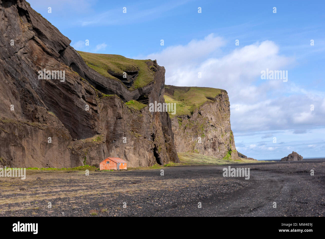 Mýrdalssandur, Islanda Foto Stock