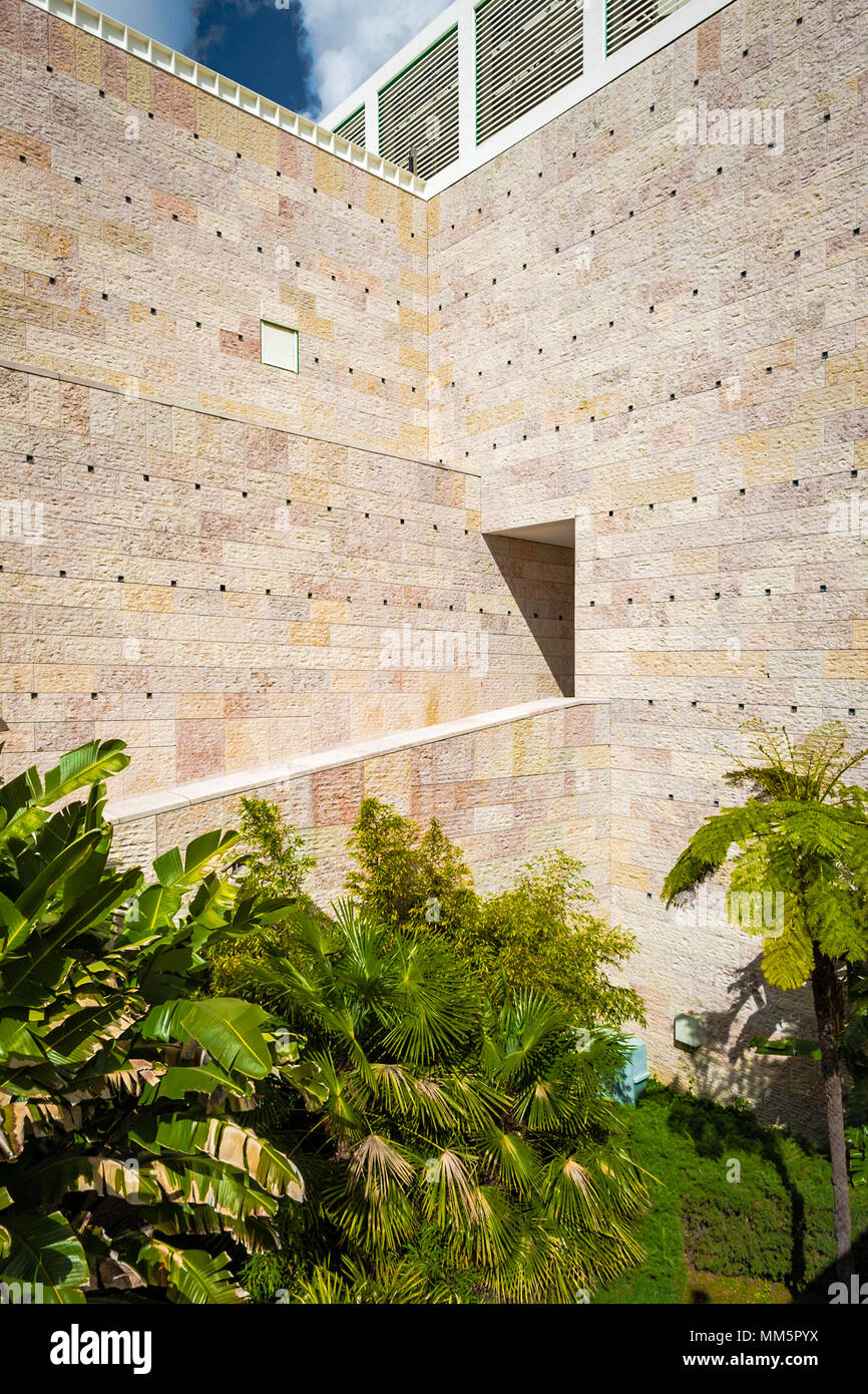 Portogallo Lisbona - Marzo 16, 2018. Uno dei cortili del Centro Culturale di Belém a Lisbona. (Photo credit: Gonzales foto - Paolo Crudge). Foto Stock