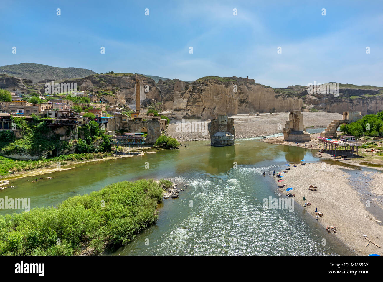 Dodici mila anni di leggendaria bellezza e storia veda a. Hasankeyf Foto Stock