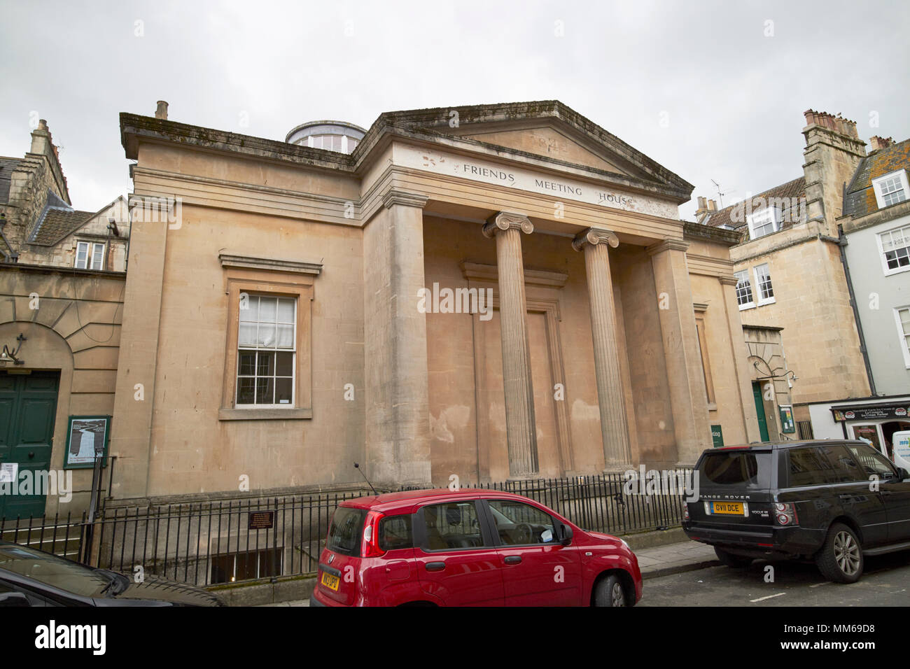 Vasca da bagno amici meeting house edificio England Regno Unito Foto Stock