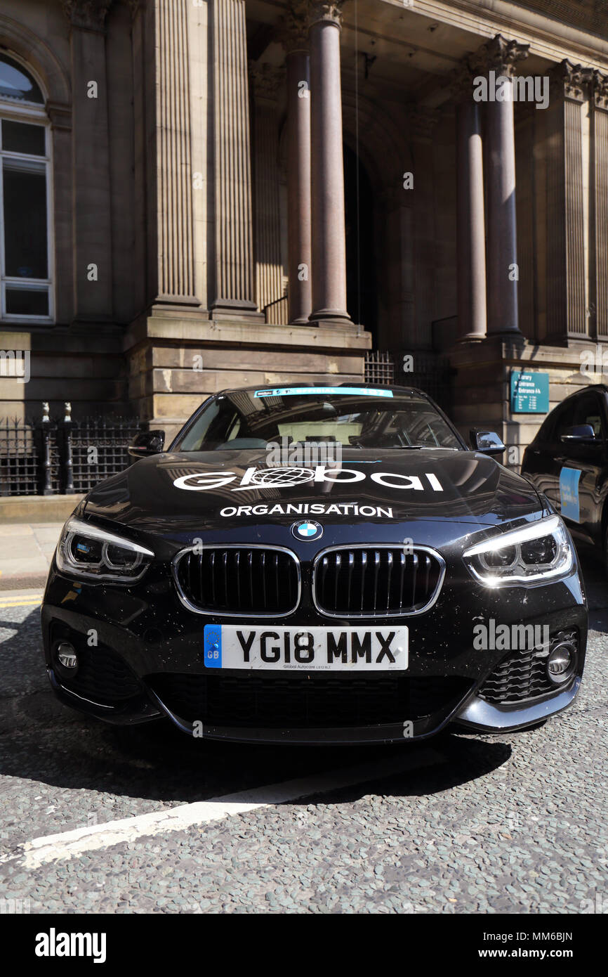 Supporto globale auto, tour de yorkshire 2018 Foto Stock