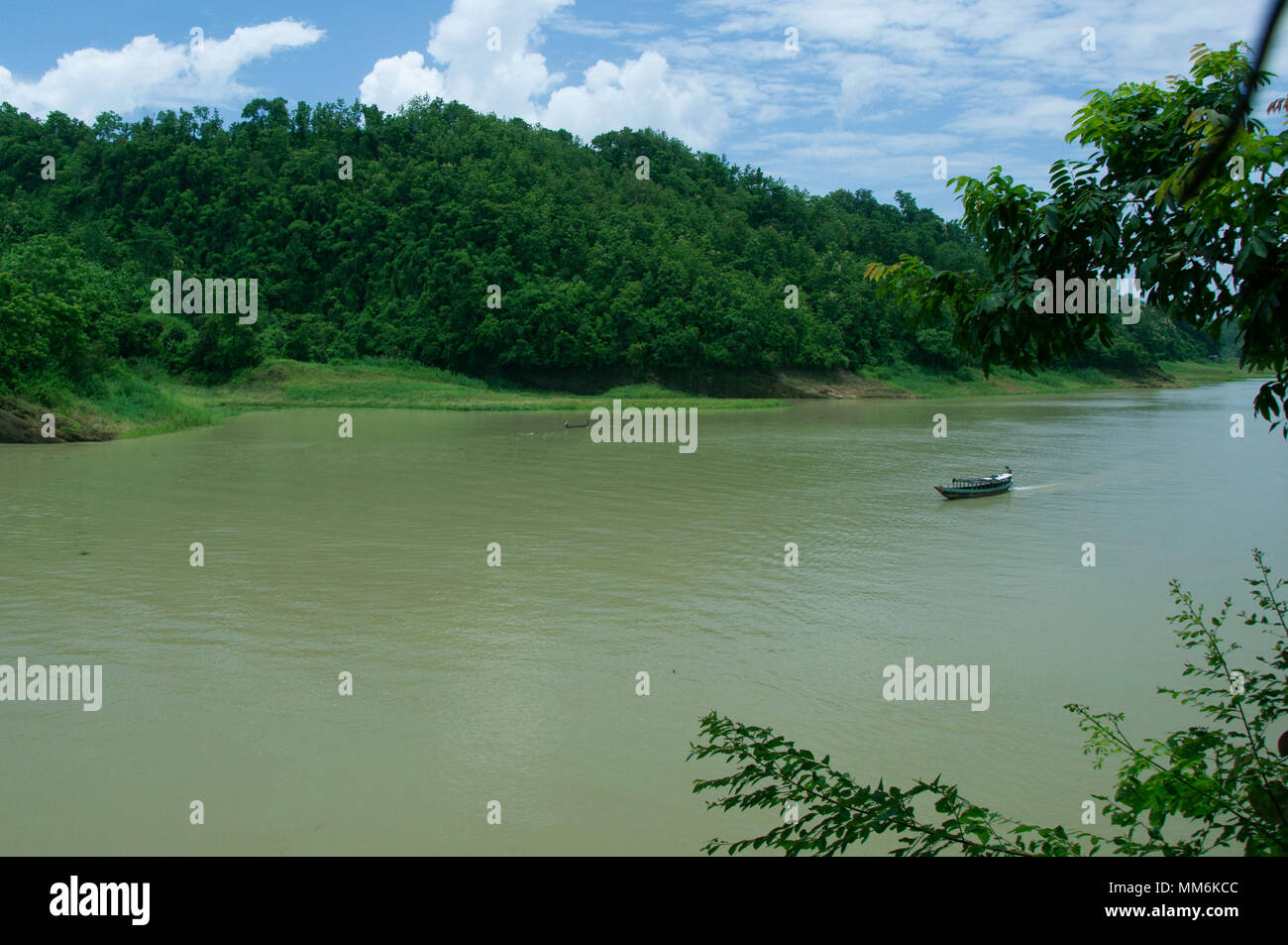 Terre di fiumi Foto Stock