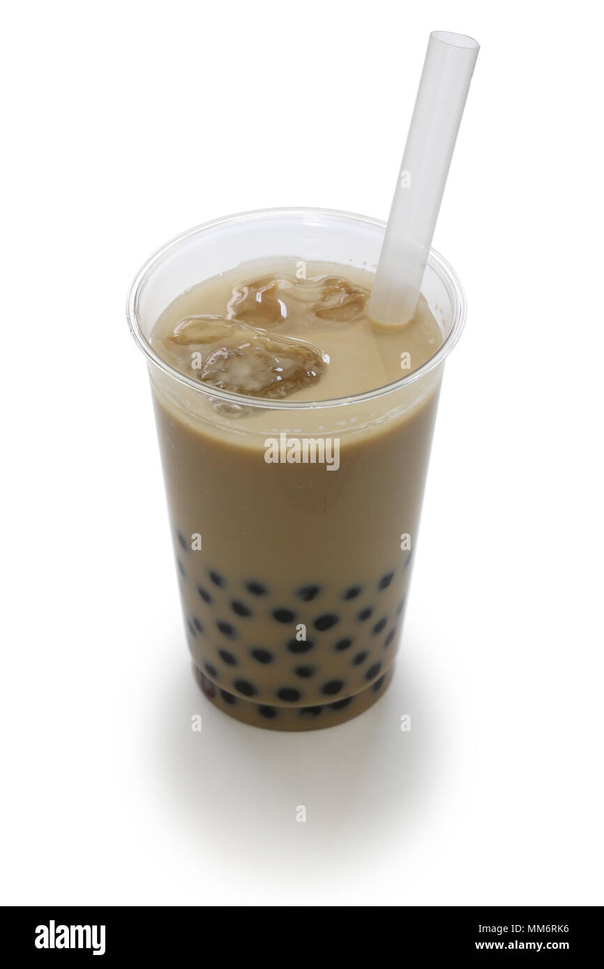 Bubble tea, drink di Taiwan Foto Stock
