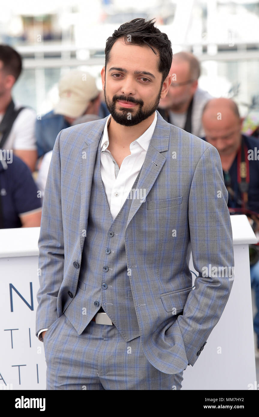 Cannes, Francia. Il 10 maggio, 2018. Settantunesima Cannes Film Festival 2018, Photocall film 'Arctic'. Joe Penna Credit: Indipendente Agenzia fotografica/Alamy Live News Foto Stock