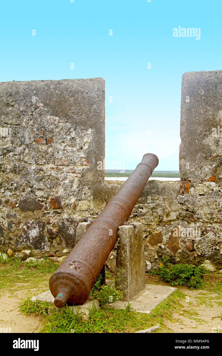 Forte de Santa Catarina fare Cabedelo, Fortezza di Santa Caterina, Cabedelo, Paraiba, Brasile Foto Stock