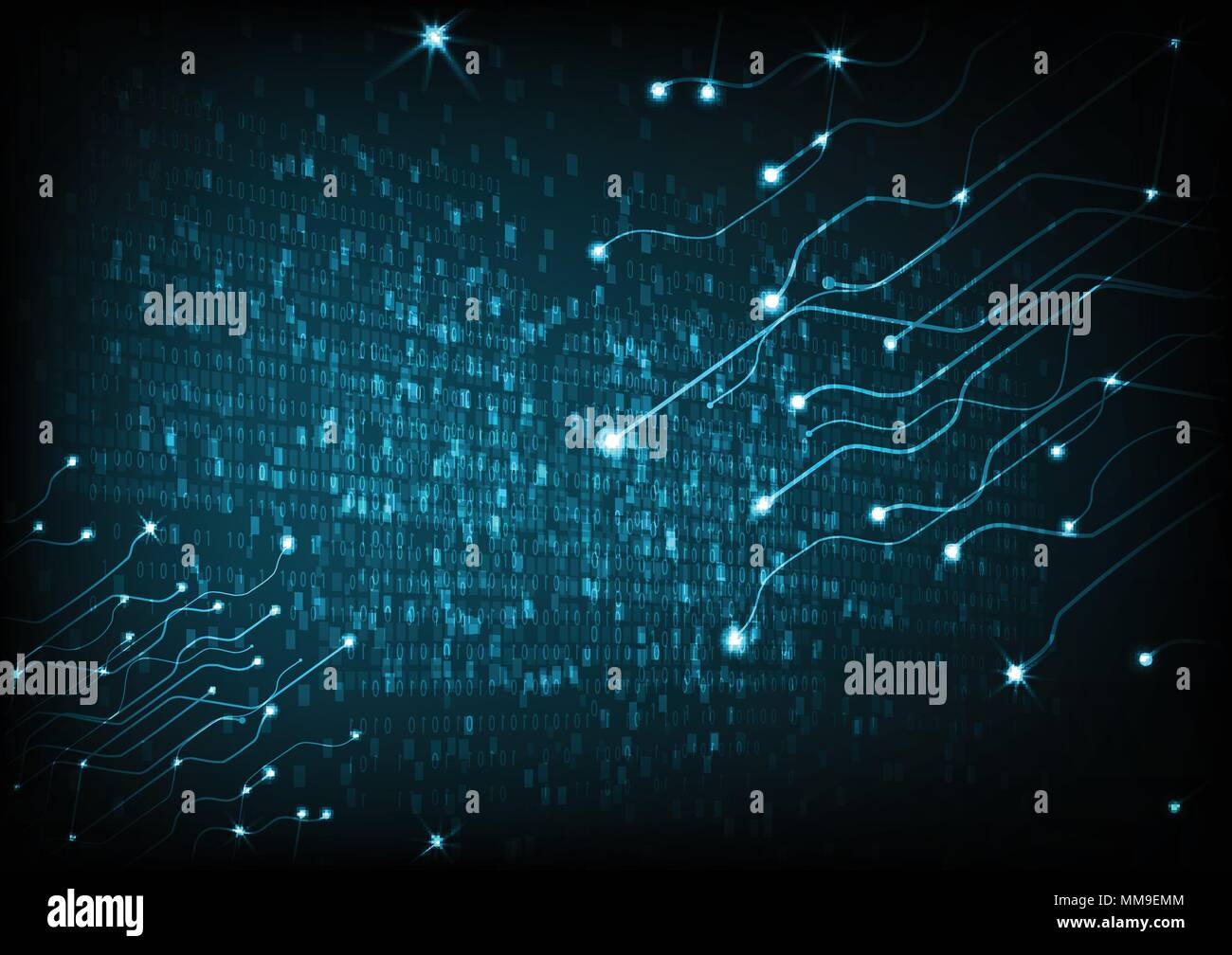 Vettore futuristico astratta scheda di circuito . Hi-tech la tecnologia digitale di concetto Illustrazione Vettoriale