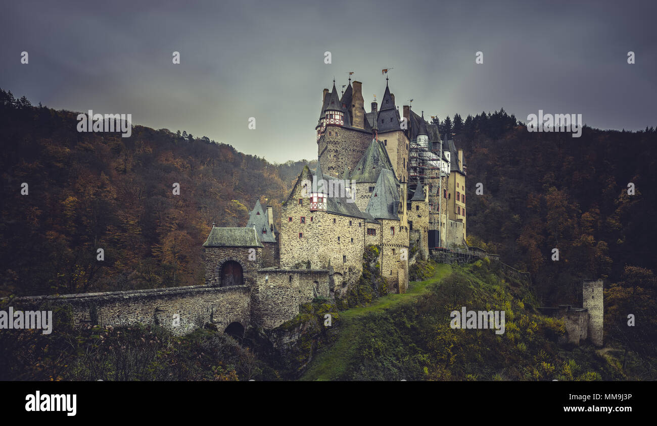 Castello Eltz (Germania) Foto Stock