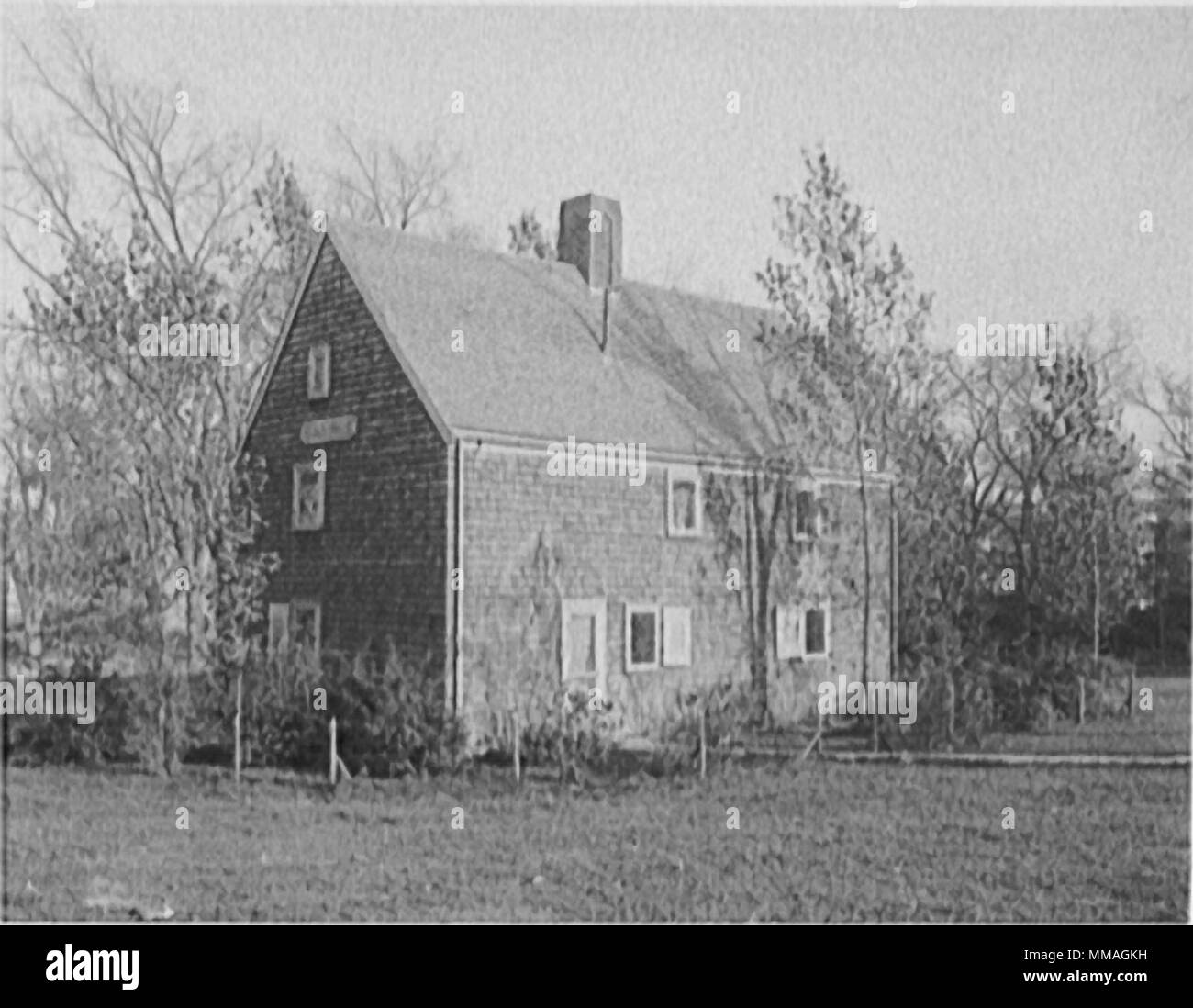 Vecchia casa di Blake. Dorchester. 1903 Foto Stock
