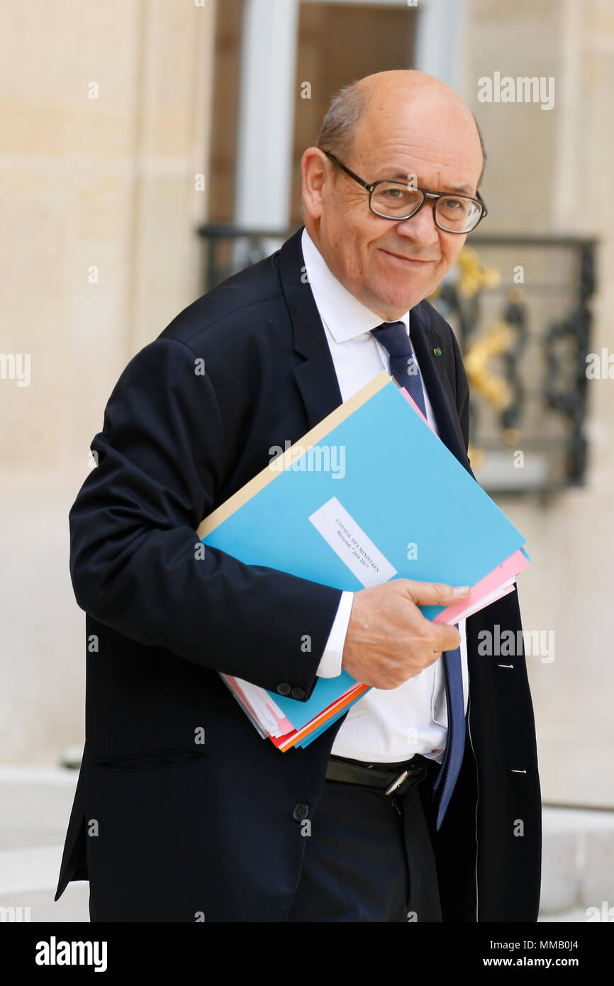 JEAN-YVES LE DRIAN Foto Stock