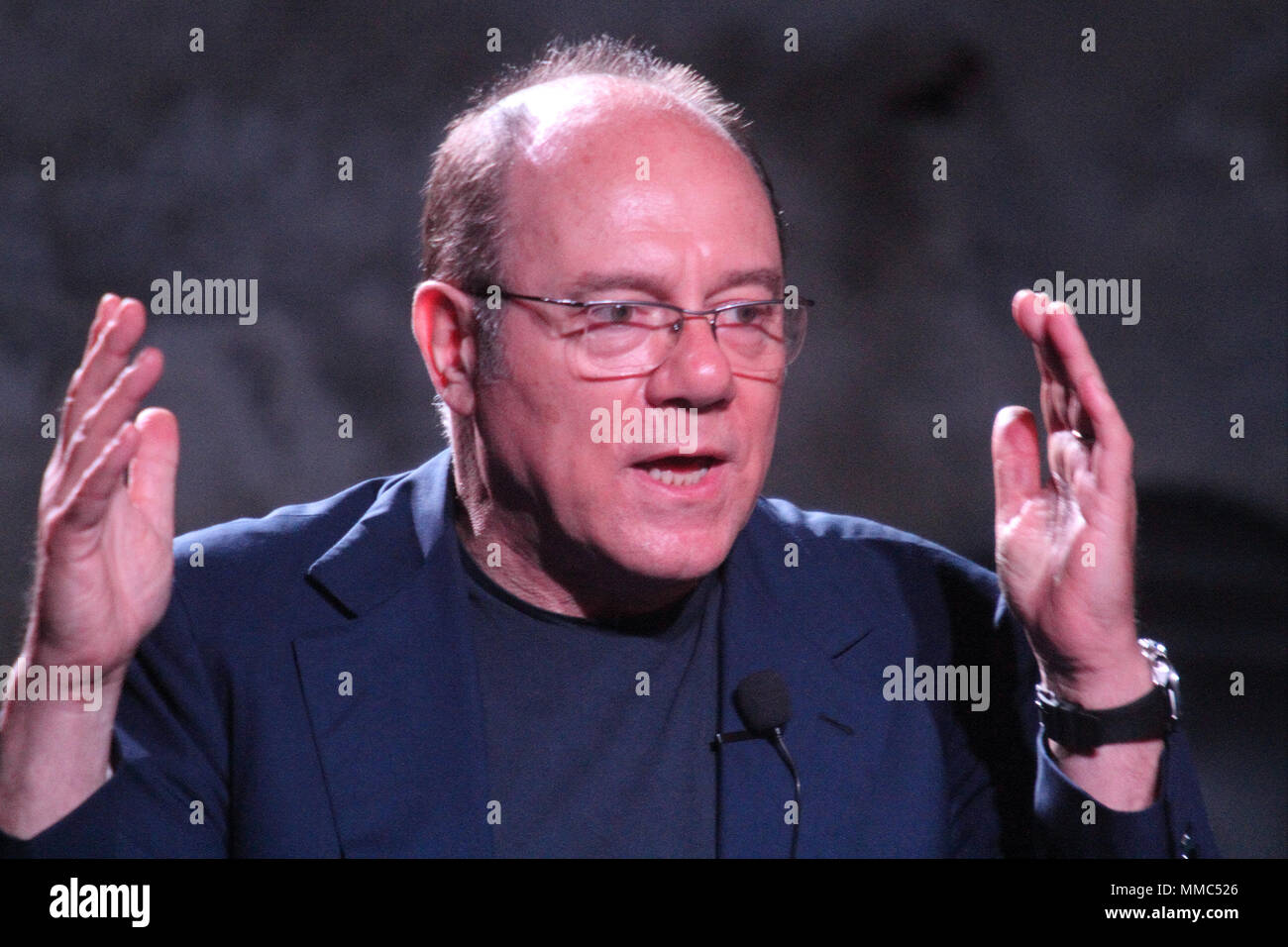 Carlo Verdone a Roccasecca ospite della serata incontri con l'autore Luglio 25, 2014 Foto Stock