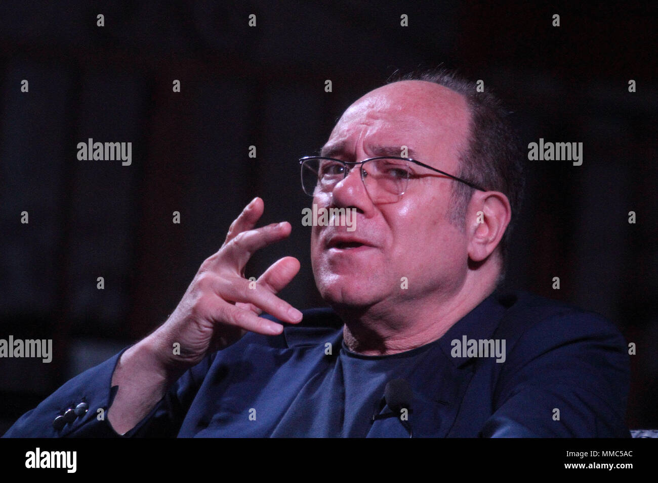 Carlo Verdone a Roccasecca ospite della serata incontri con l'autore Luglio 25, 2014 Foto Stock