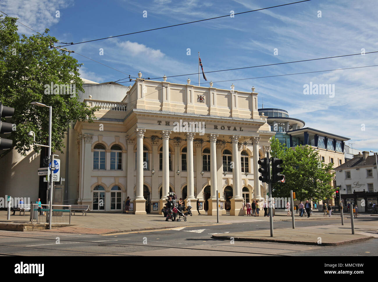 Nottingham Theatre Royal Foto Stock