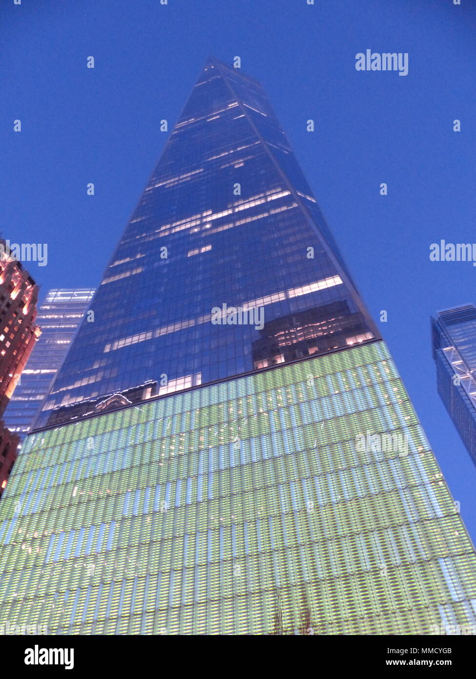 One World Trade Center progettato dall architetto David Childs, New York City Foto Stock
