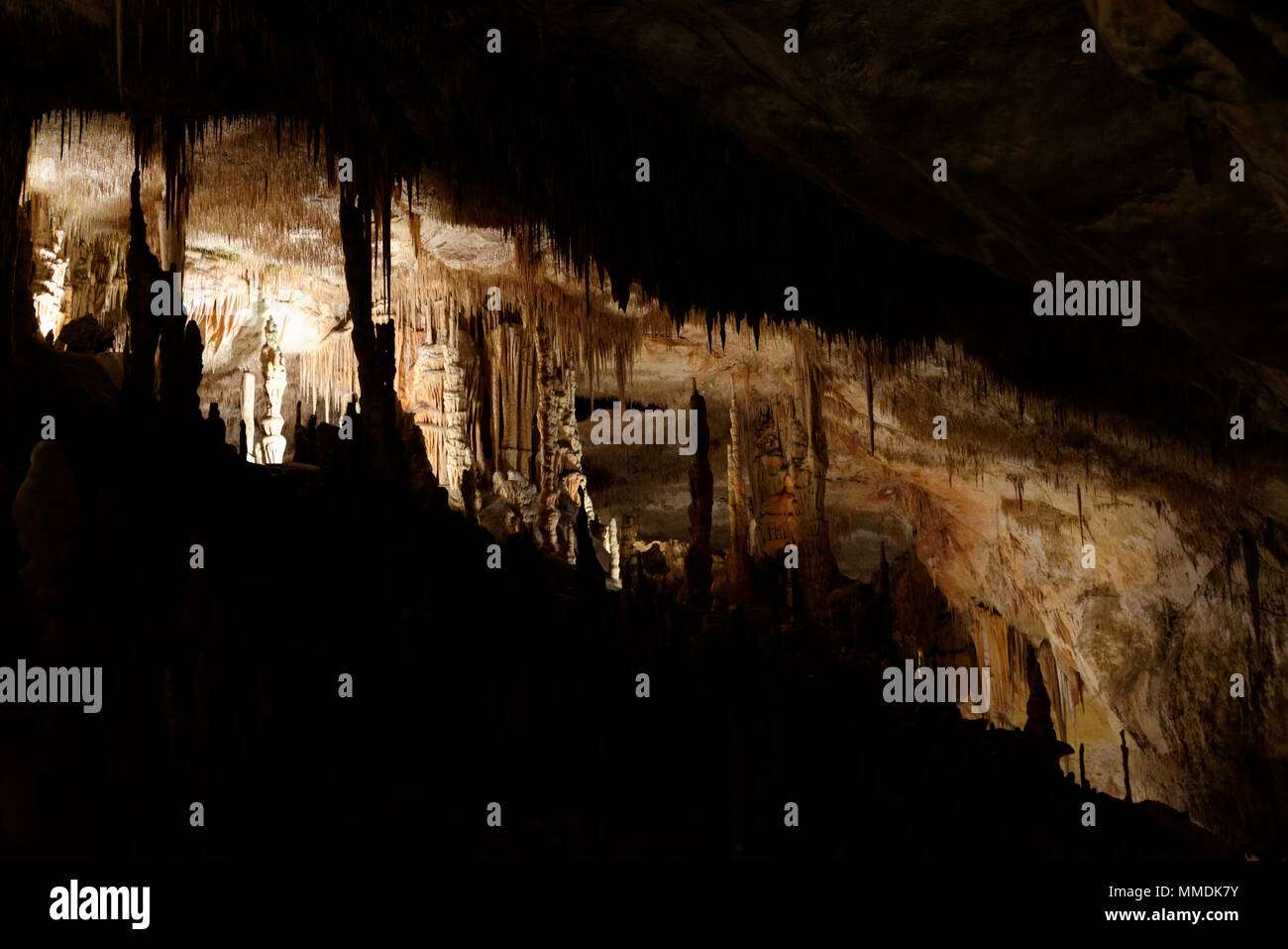 Grotte del Drago in Palma de Malorca Foto Stock