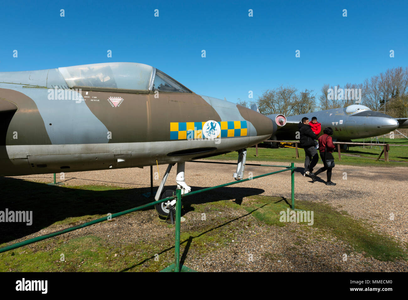 Norfolk & Suffolk Aviation Museum, Flixton, Suffolk, Regno Unito. Foto Stock
