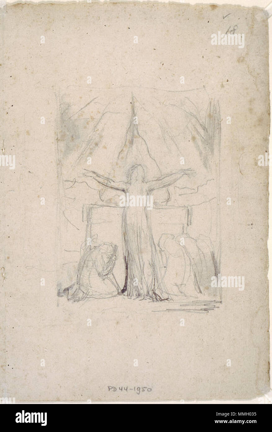 . Inglese: Blake lavoro ma557 1 24-41 pd 100 . 11 febbraio 1999, 13:15:27. William Blake (1757-1827) nomi alternativi W. Blake; Uil'iam Bleik Descrizione British pittore, poeta, scrittore, teologo, collezionista e incisore, Data di nascita e morte 28 novembre 1757 12 agosto 1827 Luogo di nascita e morte Broadwick Street Charing Cross sede di lavoro London Authority control : Q41513 VIAF:?ISNI 54144439:?0000 0001 2096 135X ULAN:?500012489 LCCN:?n78095331 NLA:?35019221 WorldCat questa è una fedele riproduzione fotografica di un bidimensionale, il dominio pubblico opera d'arte. L opera d arte Foto Stock