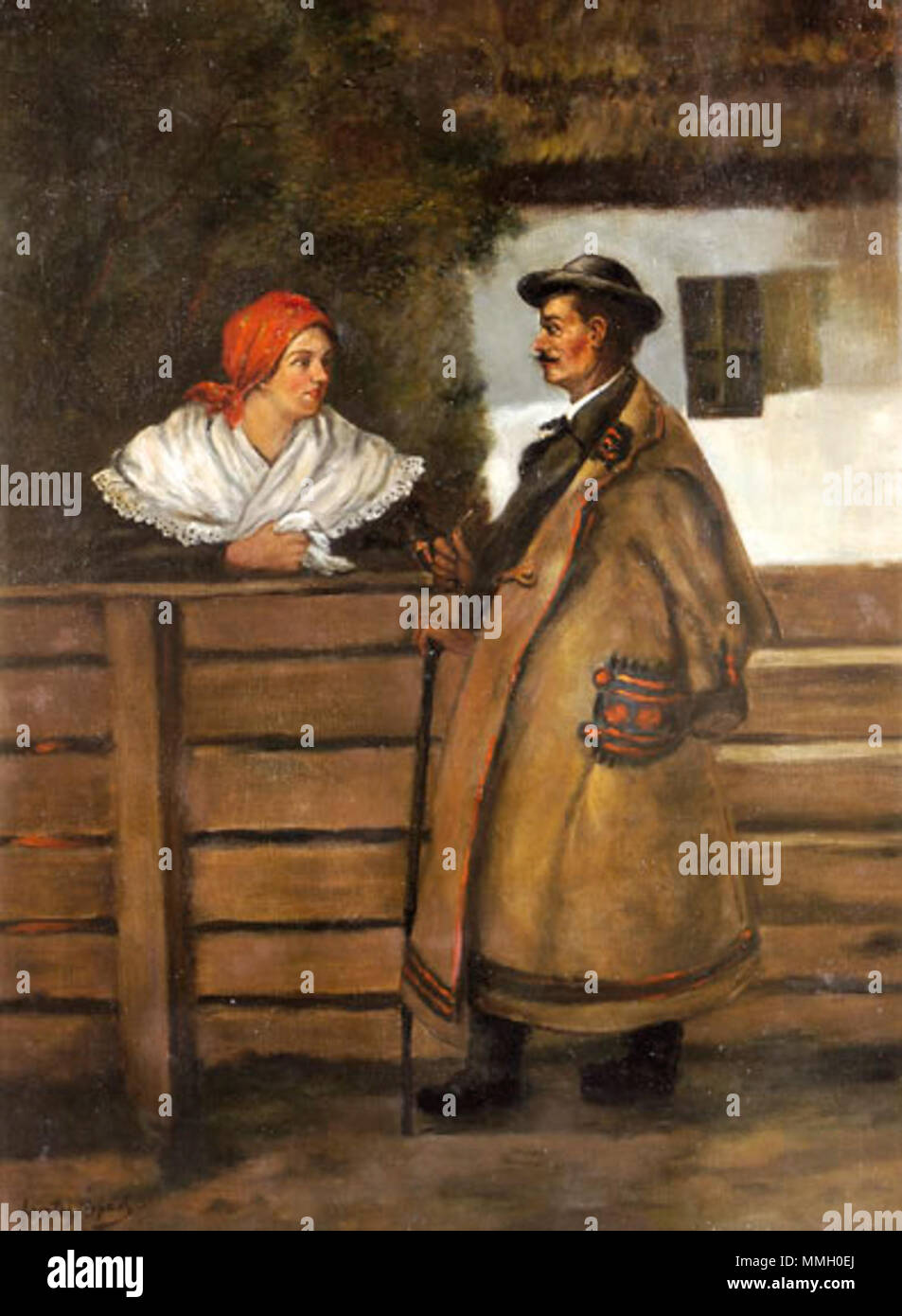 Feszty Domenica mattina Foto Stock