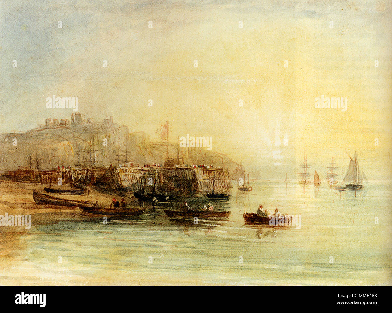 . Barche da pesca a Dover . Xix secolo. David Cox (1783-1859) nomi alternativi David Cox The Elder Descrizione pittore inglese Data di nascita e morte 29 Aprile 1783 7 Giugno 1859 Luogo di nascita e morte Deritend vicino al Birmingham Deritend vicino al Birmingham sede di lavoro Harborne, Londra, il Galles del Nord competente controllo : Q1174087 VIAF:?ISNI 64177706:?0000 0001 0979 989X ULAN:?500115416 LCCN:?n84136903 NLA:?35031781 WorldCat Cox David barche da pesca a Dover Foto Stock