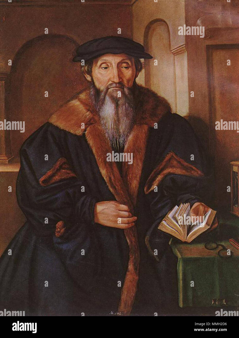 Ritratto di un uomo. 1540s. Georg Pencz - Ritratto di un uomo - WGA17146 Foto Stock