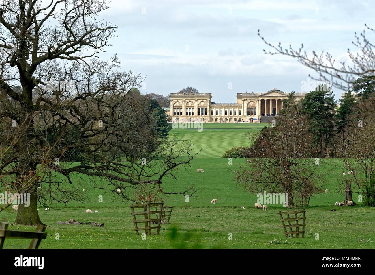 Stowe House school Buckingham, Buckinghamshire, Inghilterra REGNO UNITO Foto Stock