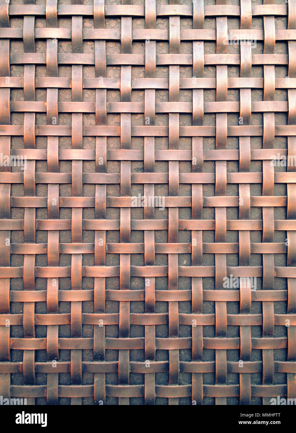 Rete metallica di armatura texture di sfondo Foto Stock