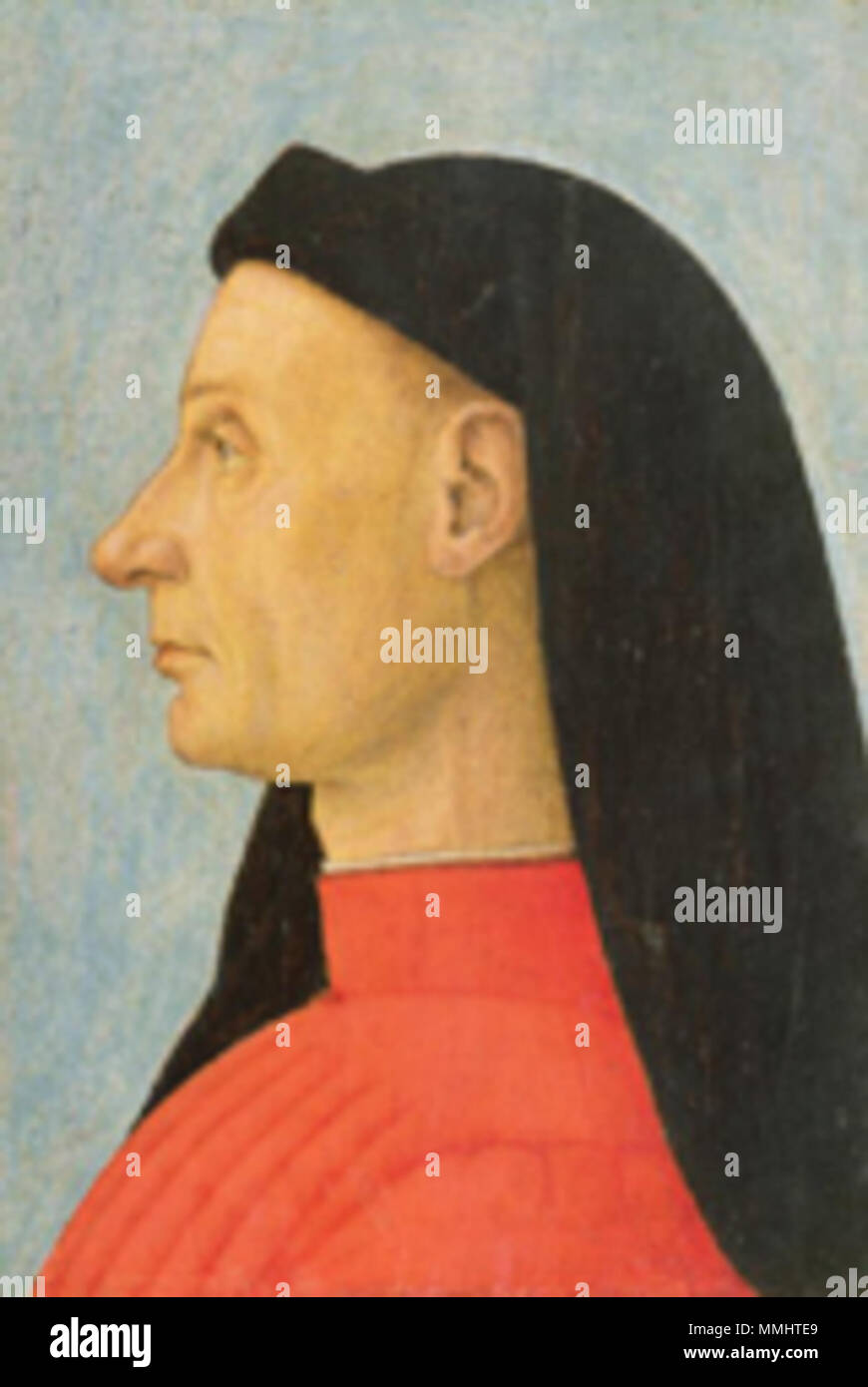 . Ritratto di giovane uomo . Xv secolo. Gentile Bellini (1429-1507) Descrizione pittore italiano, scultore e medallist scuola veneziana Data di nascita e morte 1429 prima del 23 febbraio 1507 Luogo di nascita e morte Venezia Venezia sede di lavoro Venezia, Costantinopoli competente controllo : Q290407 VIAF:?ISNI 12275353:?0000 0001 1844 6682 ULAN:?500026083 LCCN:?n86007313 WGA:?Bellini, Gentile WorldCat Gentile Bellini 010 Foto Stock