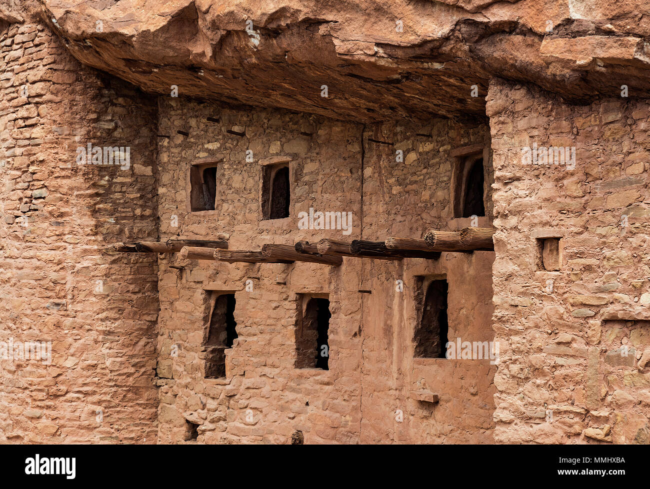 Manitou Cliff Dwellings, Manitou Springs, Colorado, Stati Uniti d'America. Foto Stock