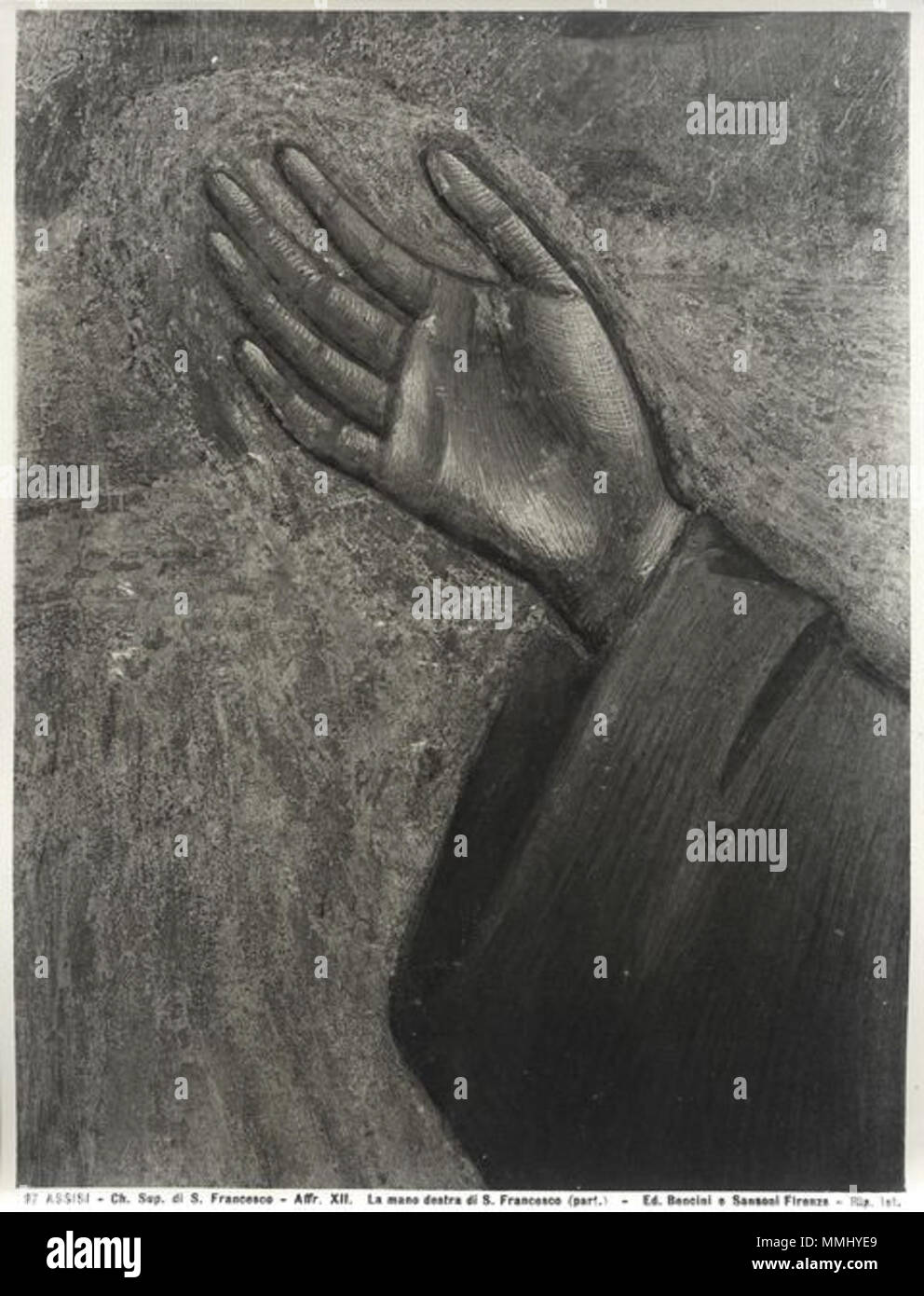 . "Giotto' Estasi di san Francesco . 1290s. vedere il nome o la categoria "giotto' Estasi di san Francesco 06 Foto Stock