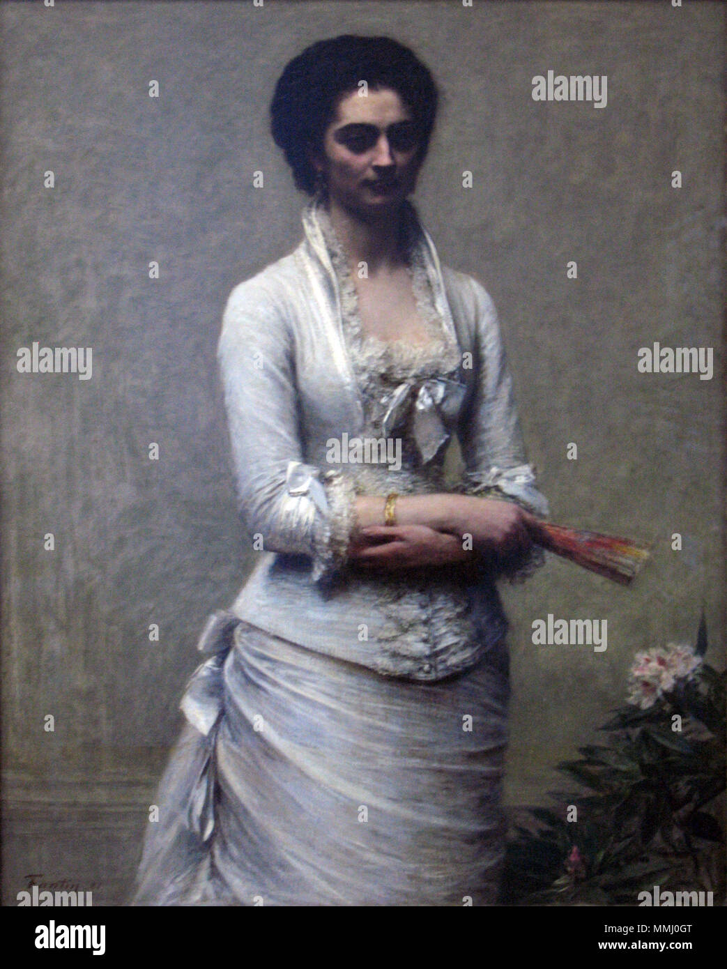 1881 Fantin-Latour ritratto Eva Callimachi-Catargi Museo Kröller-Müller anagoria Foto Stock