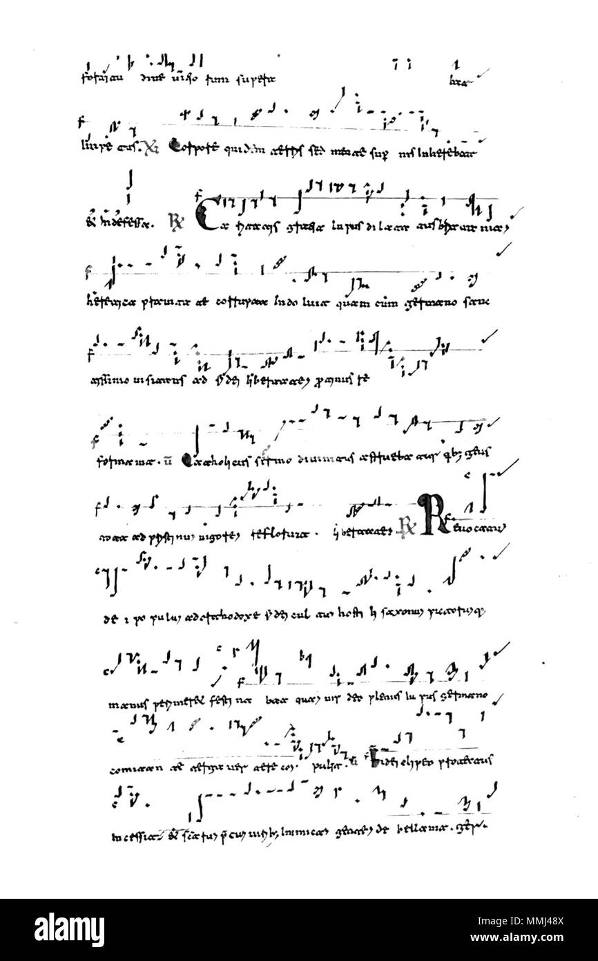 Codex diplomaticus cavensi . Il 20 settembre 2011, 16:00:23. Codice sconosciuto 5 Badia Cavense - 90v Foto Stock