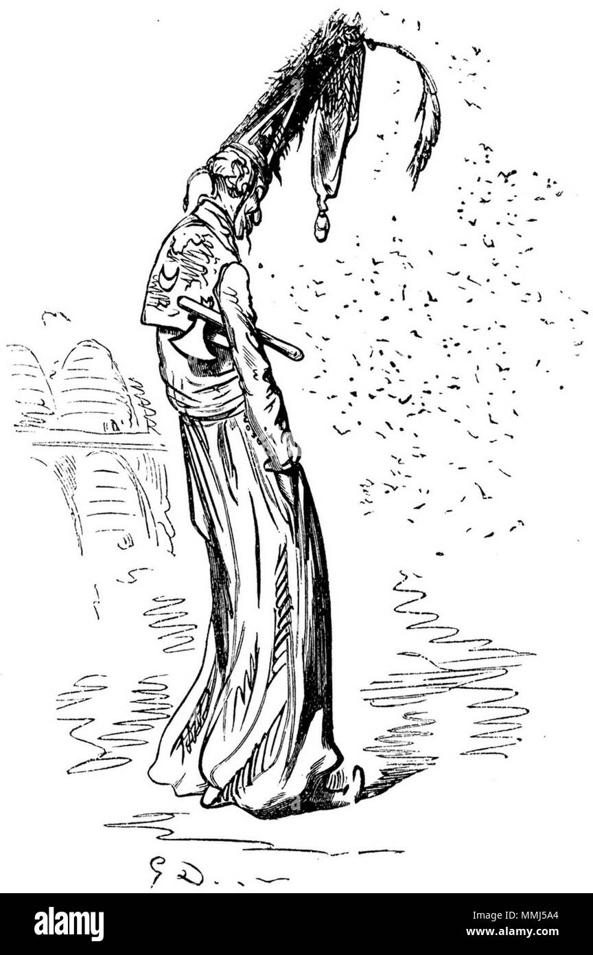 Gustave Doré - Baron von Münchhausen - 040 Foto Stock