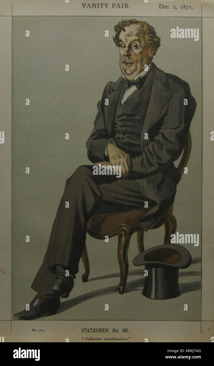 . La caricatura di Alexander Baillie-Cochrane p.f. (1816-1890). Leggere la didascalia "giudizioso di miglioramento". . 1871. James Tissot (1836-1902) nomi alternativi 'Coïdé' nome legale: James Joseph Jacques Tissot Descrizione pittore francese e caricaturista Data di nascita e morte 15 Ottobre 1836 8 Agosto 1902 Luogo di nascita e morte Nantes Buillon, Dipartimento Doubs sede di lavoro Parigi, Londres, Palestina, Buillon (Doubs) Autorità di controllo : Q381248 VIAF:?ISNI 51697889:?0000 0000 8129 7432 ULAN:?500010633 LCCN:?n82073912 NLA:?36512826 WorldCat Alexander Baillie-Cochrane Vanity Fair 2 Dicembre 1871 Foto Stock