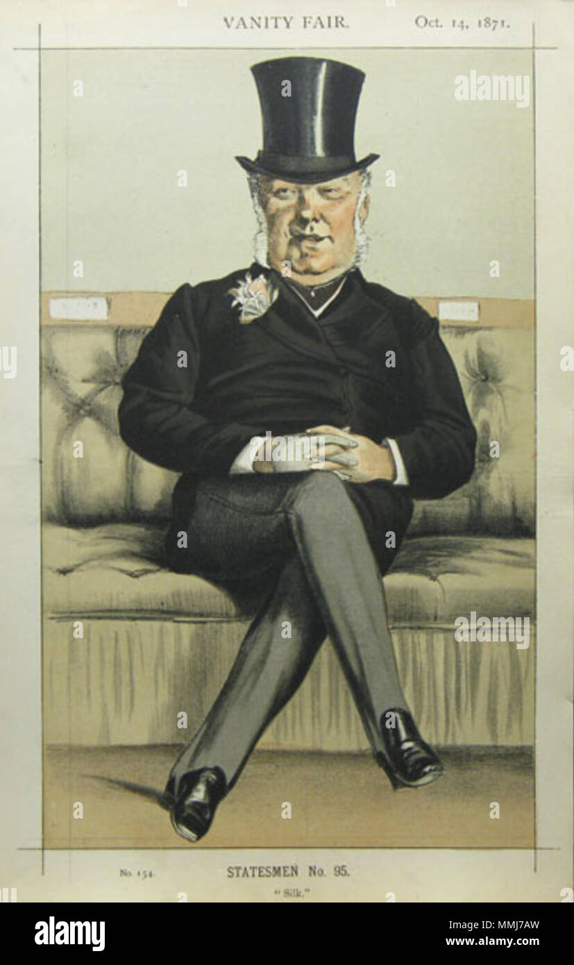 . La caricatura di Henry William Eaton p.f. (1816-1891) (in seguito primo Baron Cheylesmore). Leggere la didascalia "seta". . 1871. James Tissot (1836-1902) nomi alternativi 'Coïdé' nome legale: James Joseph Jacques Tissot Descrizione pittore francese e caricaturista Data di nascita e morte 15 Ottobre 1836 8 Agosto 1902 Luogo di nascita e morte Nantes Buillon, Dipartimento Doubs sede di lavoro Parigi, Londres, Palestina, Buillon (Doubs) Autorità di controllo : Q381248 VIAF:?ISNI 51697889:?0000 0000 8129 7432 ULAN:?500010633 LCCN:?n82073912 NLA:?36512826 WorldCat Henry Eaton Vanity Fair 14 Ottobre 1871 Foto Stock