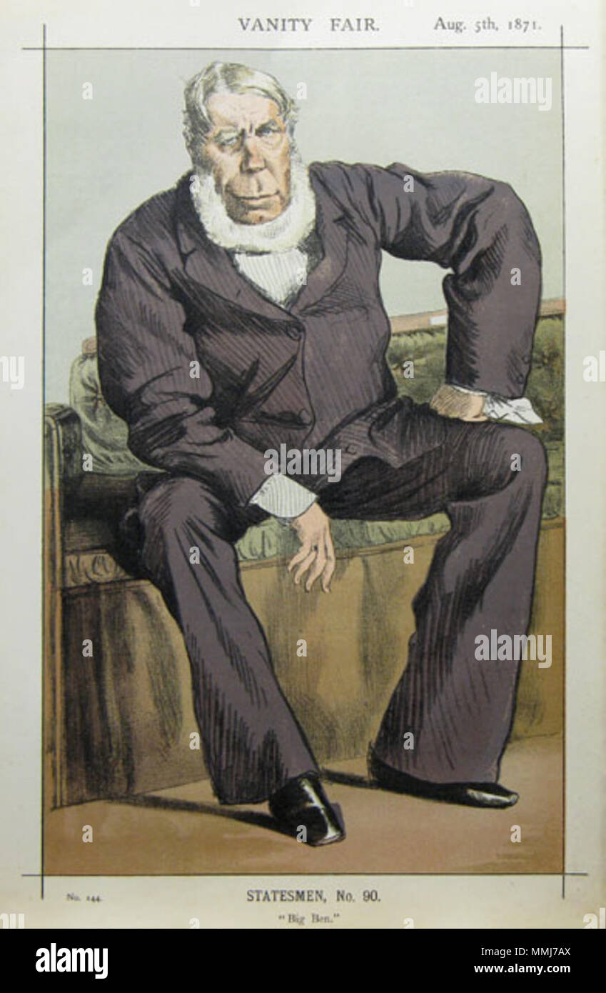 . La caricatura di George William Bentinck Pierrepont p.f. (1803 - 1886) . 1871. James Tissot (1836-1902) nomi alternativi 'Coïdé' nome legale: James Joseph Jacques Tissot Descrizione pittore francese e caricaturista Data di nascita e morte 15 Ottobre 1836 8 Agosto 1902 Luogo di nascita e morte Nantes Buillon, Dipartimento Doubs sede di lavoro Parigi, Londres, Palestina, Buillon (Doubs) Autorità di controllo : Q381248 VIAF:?ISNI 51697889:?0000 0000 8129 7432 ULAN:?500010633 LCCN:?n82073912 NLA:?36512826 WorldCat George Bentinck Vanity Fair 5 Agosto 1871 Foto Stock