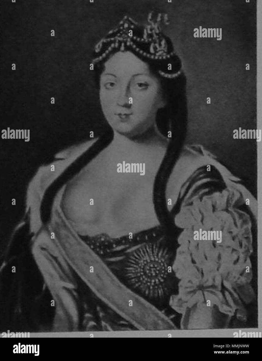 . Anna Petrovna di Russia . Il XVIII secolo. Unknown 47 Anna Petrovna di Russia (Romanov galleria) Foto Stock