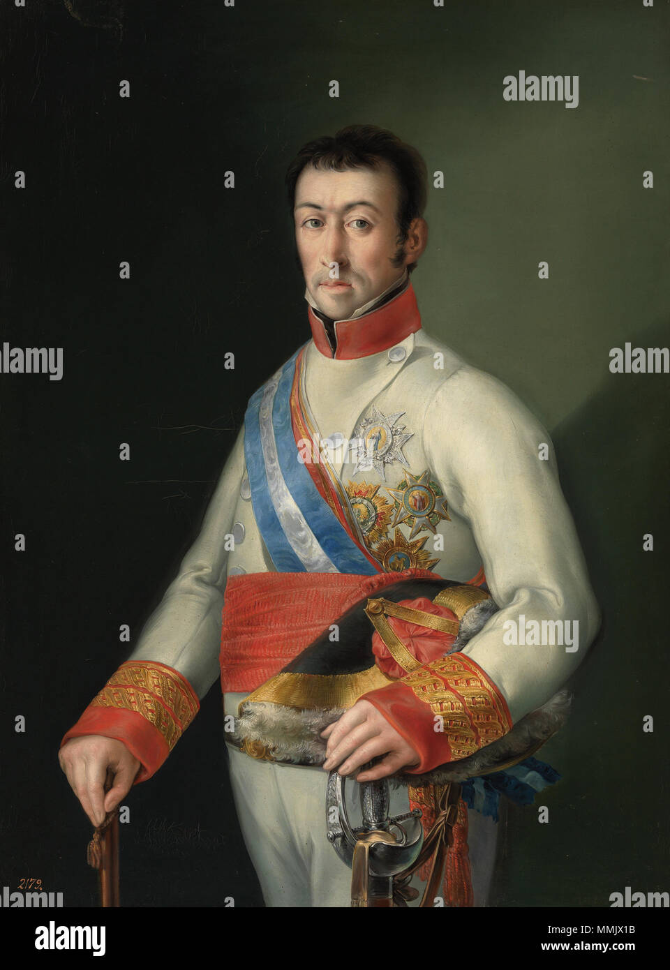 Il generale Francisco Javier de Elío (Museo del Prado) Foto Stock
