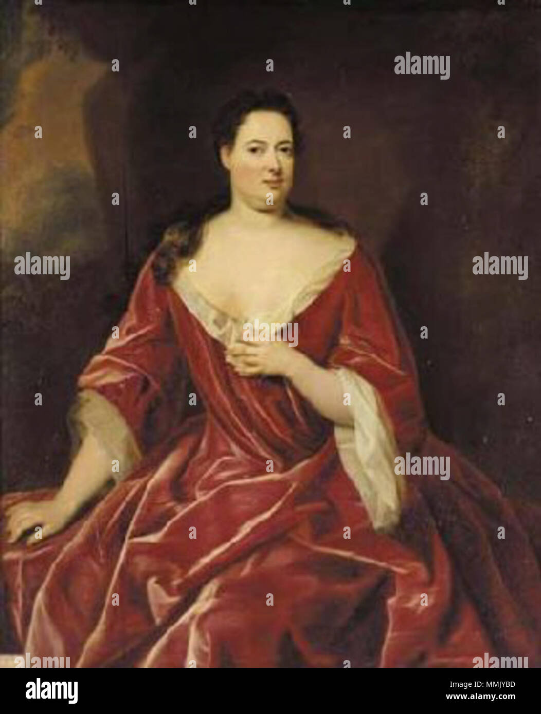 . Inglese: Charlotte Sophia von Platen-Hallermund (1675-1725), la contessa di Darlington . Il XVIII secolo. Charlotte Sophia von Platen-Hallermund, contessa di Darlington Foto Stock