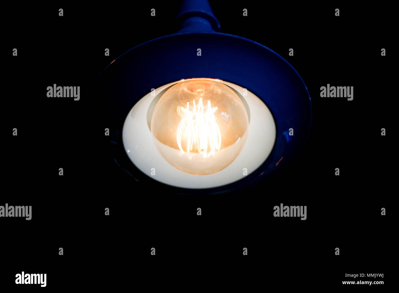 Illuminazione della lampada Foto Stock