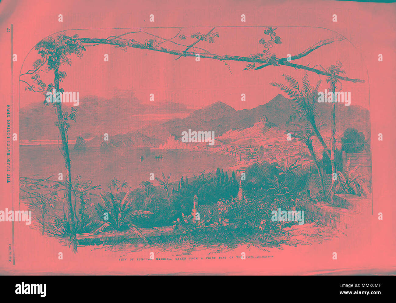 . Il Illustrated London News, 1859, p. 77 . Il 22 gennaio 1859. ILN sconosciuto 1859, p. 77 Foto Stock