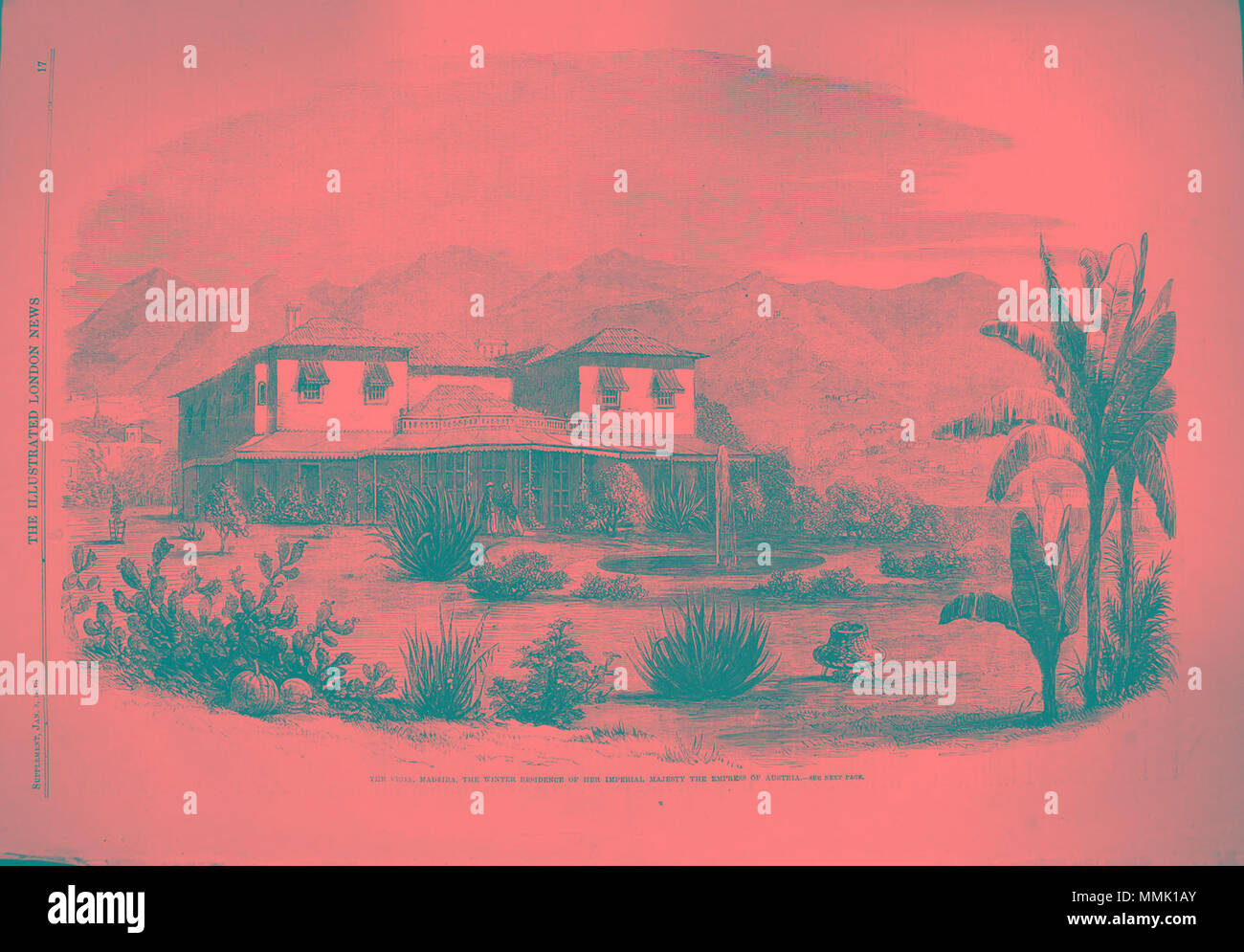 . Il Illustrated London News, 1861, p. 17 . 3 gennaio 1861. ILN sconosciuto 1861, p. 17 Foto Stock