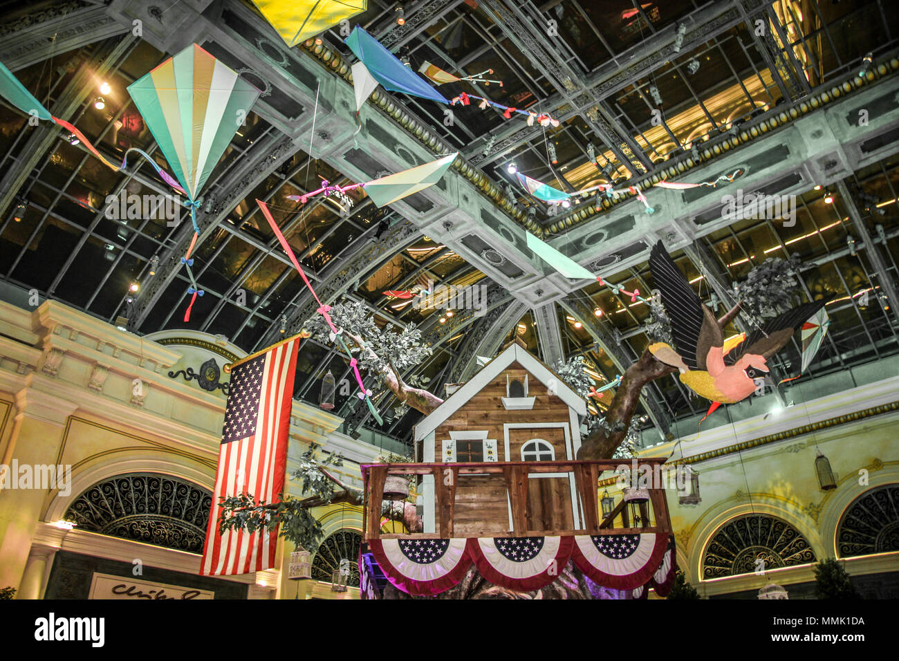Il Bellagio Hotel in Las Vegas Nevada Foto Stock