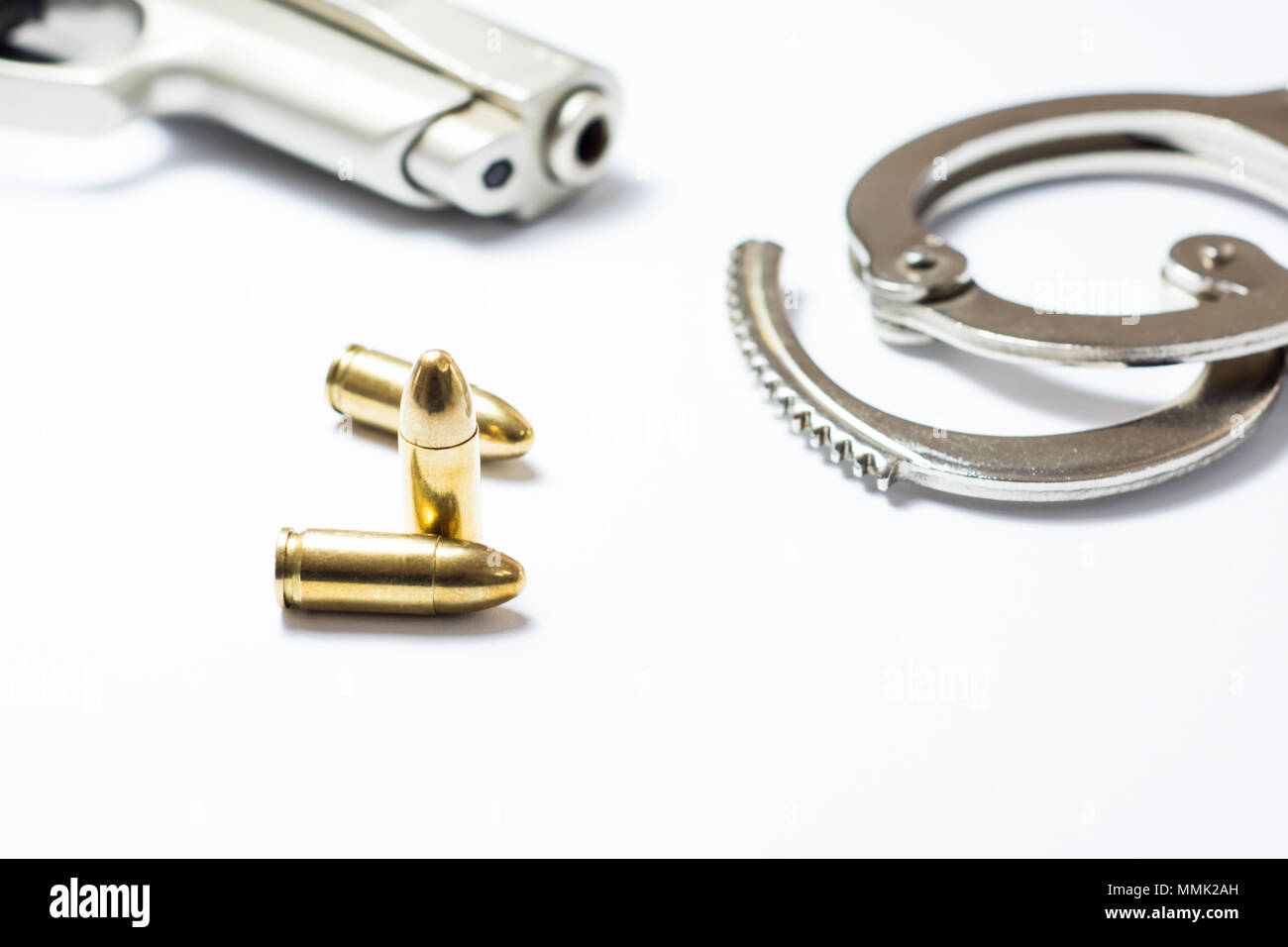 Attrezzature di polizia Foto Stock